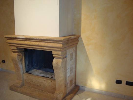 Fireplace in tartar